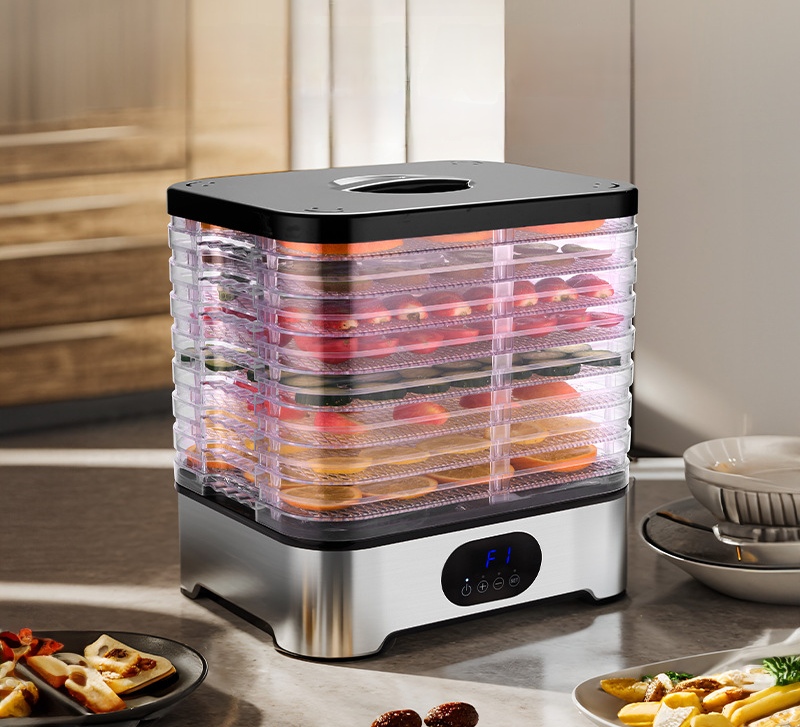 Food Snacks Business Ideas - เครื่องอบแห้งอาหารอัจฉริยะ 110-240V สำหรับใช้ในบ้านและธุรกิจ ไอเดียใหม่ มัลติฟังก์ชั่น สำหรับอบผลไม้