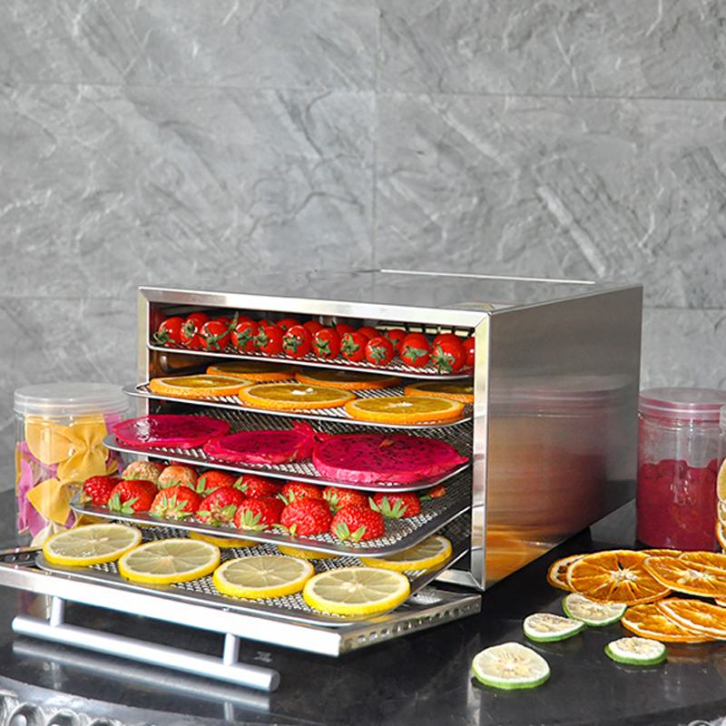 Homemade Food Snacks - DBC-05A เครื่องเป่าอาหาร 5 ชั้นสัตว์เลี้ยงขนมขบเคี้ยวผลไม้เครื่องเป่าอากาศ 400W ผลไม้เครื่องเป่าขนาดเล็กโฮมเมดเนื้อแห้ง
