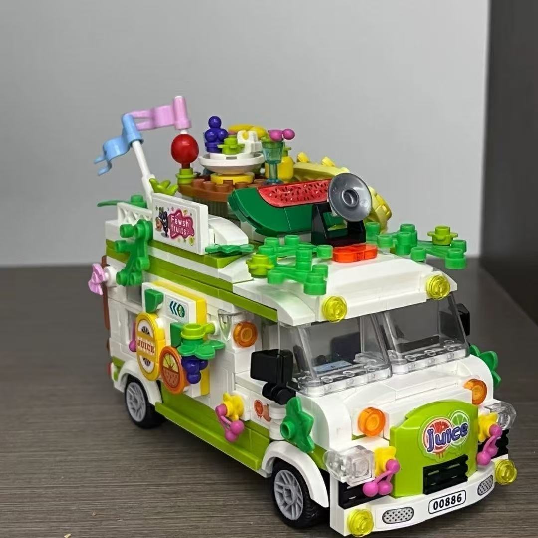 Food City Snacks - City Friends รถบรรทุกไอศกรีม Street View รถรับประทานอาหาร