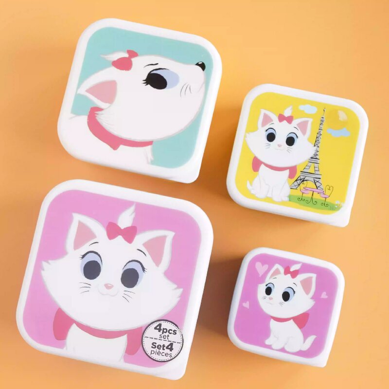 Food Snacks For Kids - น่ารักการ์ตูนสัตว์รูปแบบกล่อง Bento เด็กแบบพกพากล่องผลไม้เด็ก Mini กล่องขนมกล่องอาหารกลางวัน 4