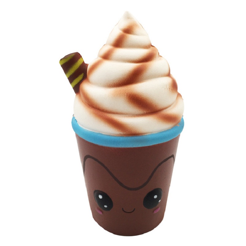 Food Grocery Snacks - จัมโบ้ช็อกโกแลตไอศกรีม Squishy ครีมกลิ่นหอมช้า Rising ความเครียดบรรเทาของเล่นสําหรับเด็กผู้ใหญ่ Decompression