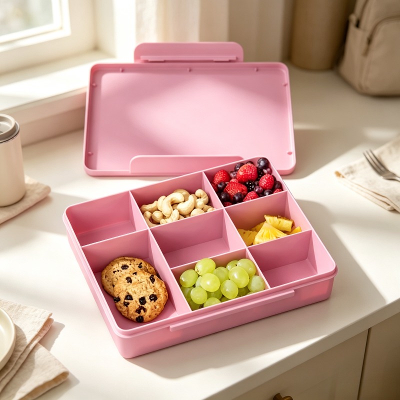 Food Snacks For Kids - กล่องอาหารกลางวันแบบแบ่งช่องสำหรับเด็ก กล่องขนมและอาหารสำหรับโรงเรียน