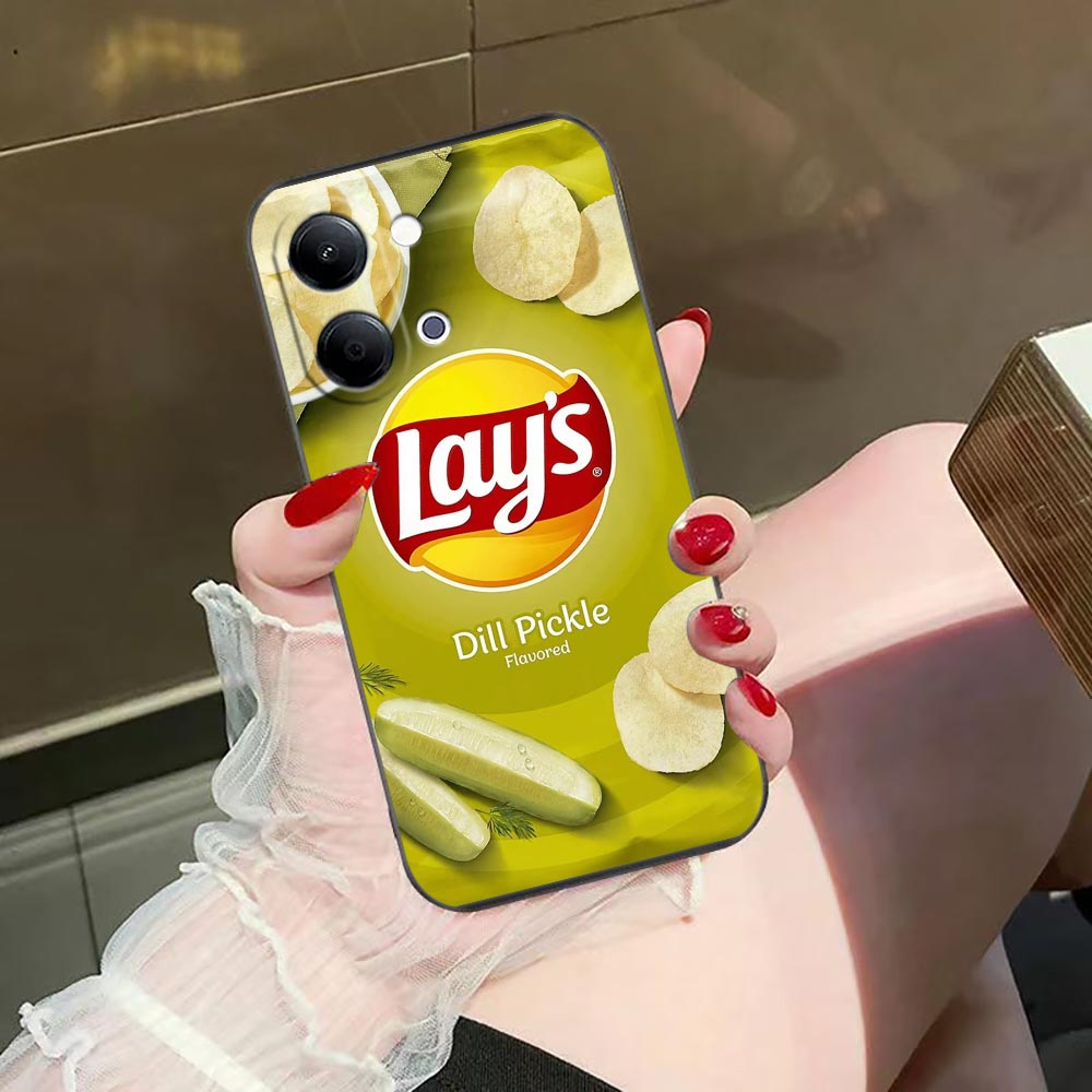 Logo Food Snack - เคสโทรศัพท์สำหรับ VIVO Y400 Y04 Y05 Y15S