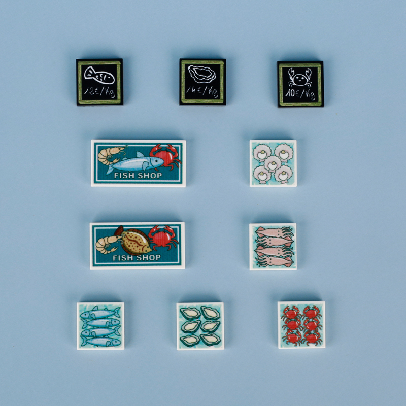 MOC City Street ตัวเลขอาหารพิม - Food Grocery Snacks บทวิจารณ์และราคา