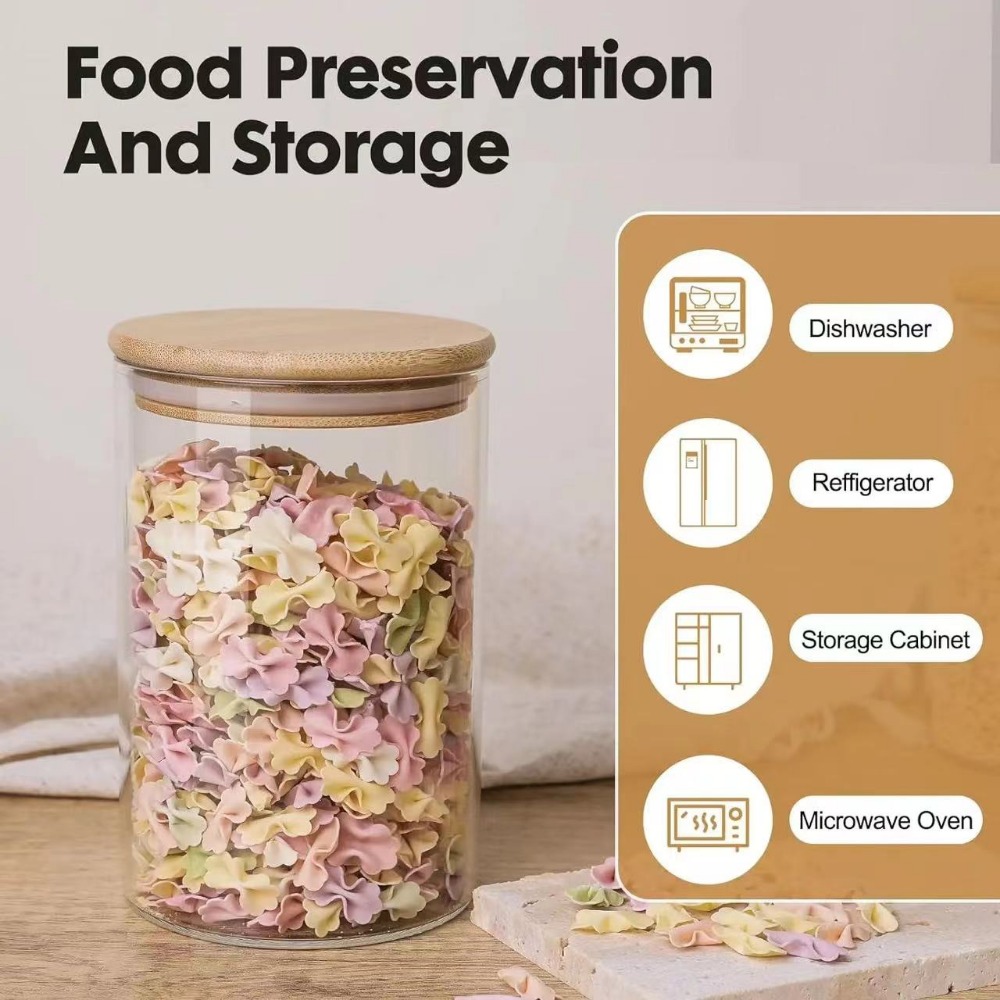 ถังเก็บอาหารทำจากไม้ไผ่ฝาปิดสำ - Homemade Food Snacks บทวิจารณ์และราคา