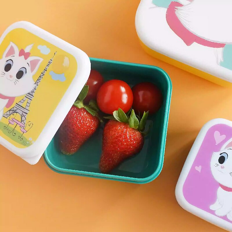 น่ารักการ์ตูนสัตว์รูปแบบกล่อง  - Food Snacks For Kids บทวิจารณ์และราคา