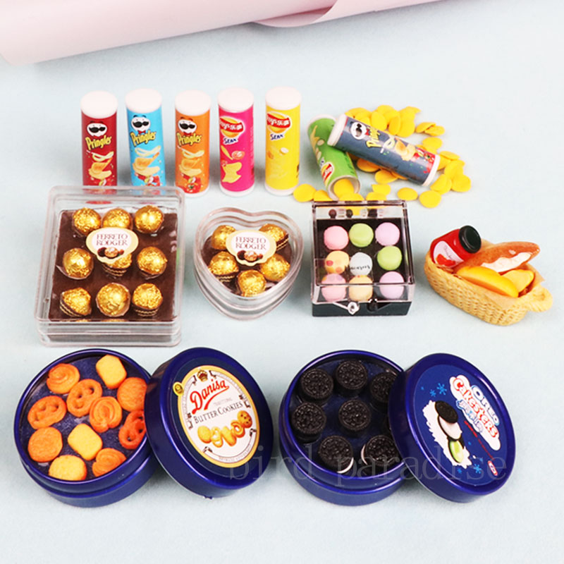 1/6 Miniatrue ตุ๊กตาอาหารมินิค - Food Grocery Snacks บทวิจารณ์และราคา