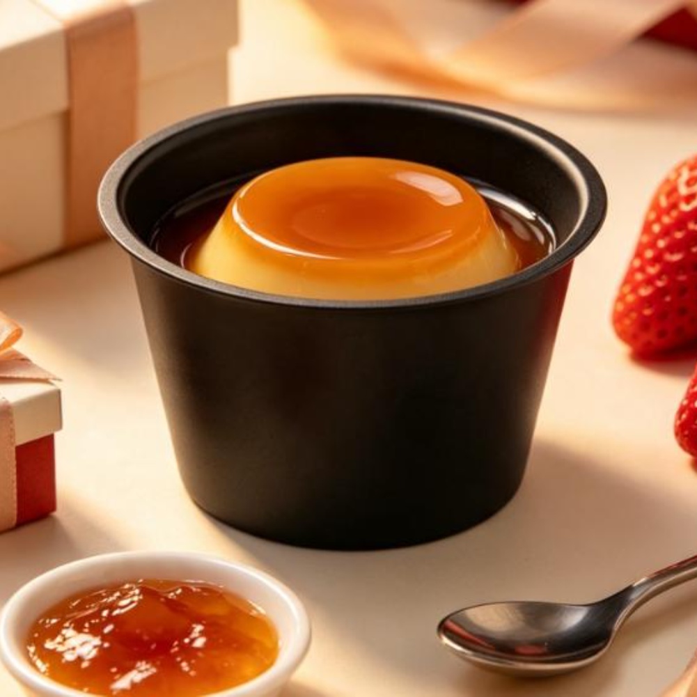 ถ้วยพุดดิ้ง 6 ชิ้น ขนาด 200 มล - Baby Food Snacks Yogurt บทวิจารณ์และราคา
