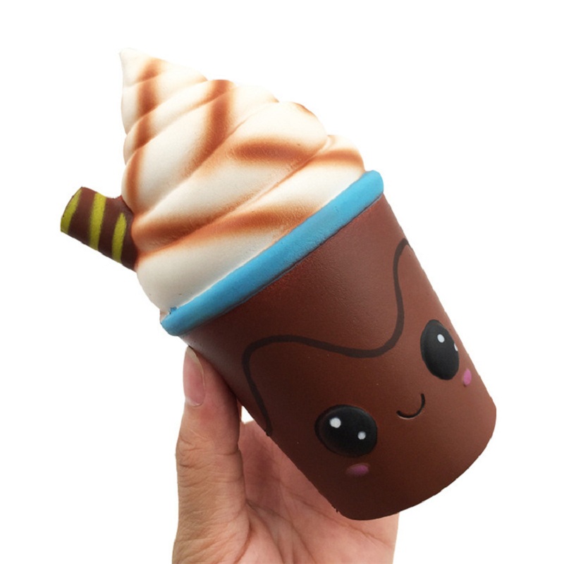 จัมโบ้ช็อกโกแลตไอศกรีม Squishy - Food Grocery Snacks บทวิจารณ์และราคา