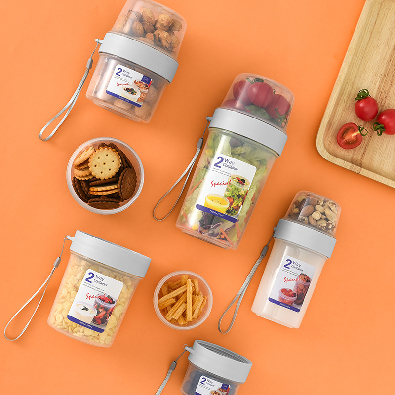 กล่องเก็บอาหารสดอเนกประสงค์แบบ - Baby Food Snacks Yogurt บทวิจารณ์และราคา