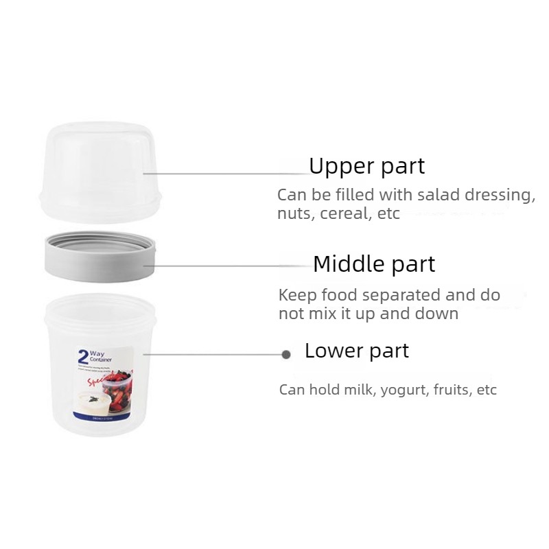 กล่องเก็บอาหารสดอเนกประสงค์แบบ - Baby Food Snacks Yogurt บทวิจารณ์และราคา
